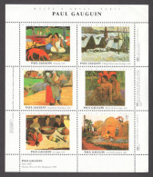 PAUL GAUGUIN Impressionisme - D'ORSAY Museum Paris France LABEL CINDERELLA VIGNETTE - MNH - Erotic Nude Painting - Impressionismus