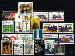 ISRAELE - 20 FRANCOBOLLI DIVERSI - USATI - Used Stamps (without Tabs)