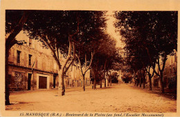 MANOSQUE - Boulevard De La Plaine - Très Bon état - Manosque