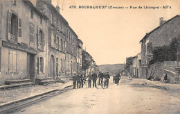 BOURGANEUF - Rue De Limoges - Très Bon état - Bourganeuf