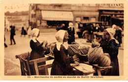 Marchandes De Cordes Au Marché De BAUD - Très Bon état - Baud