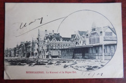 Cpa Middelkerke : Le Kursaal Et La Digue Est 1901 - Middelkerke