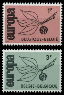 BELGIEN 1965 Nr 1399-1400 Postfrisch S0421FA - Unused Stamps