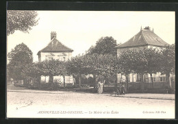 CPA Arnouville-les-Gonesse, La Mairie Et Les Écoles  - Gonesse