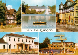 72972691 Bad Salzungen Kurbuecherei Kurhaus Burgsee Henneberger Haus Badehaus Sc - Bad Salzungen