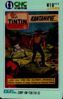 TELECARTE ETRANGERE....TINTIN  . - BD