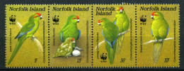 Norfolk Inseln 421-424 Postfrisch Vögel WWF #IM308 - Norfolk Island