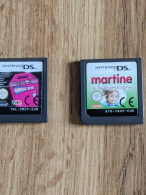 Lot De 2 Jeux DS " Martine Et Monster High " Détail Voir Photos - Andere & Zonder Classificatie