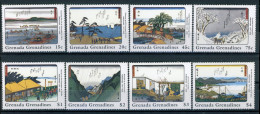 Grenada/Grenadinen 1121-28 Postfrisch Asiatische Kunst #IY924 - Anguilla (1968-...)