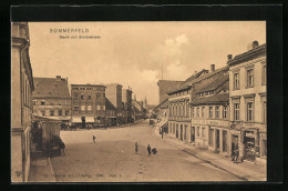 AK Sommerfeld, Markt Mit Breitestrasse  - Autres & Non Classés