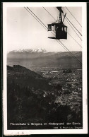 AK Bregenz, Pfänderbahn, Im Hintergrund Der Säntis  - Funicular Railway