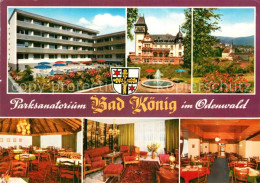 72961188 Bad Koenig Odenwald Parksanatorium Park Gastraeume Brunnen Bad Koenig - Bad Koenig