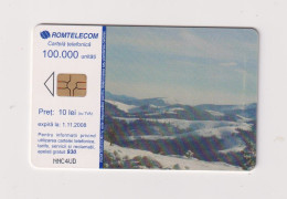 ROMANIA - Winter Scenes Chip  Phonecard - Roemenië