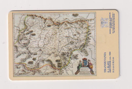 ROMANIA - Antique Map Chip  Phonecard - Roumanie