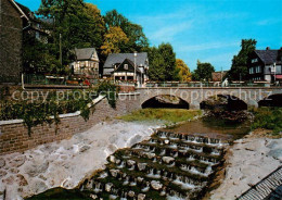 72956989 Bad Berleburg Bruecke Wasserfall Bad Berleburg - Bad Berleburg