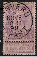 66  Obl  Anvers Départ - 1893-1900 Schmaler Bart