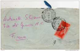 1951  LETTERA  ESPRESSO CON ANNLLO  MARINA DI PIETRASANTA LUCCA - Express-post/pneumatisch