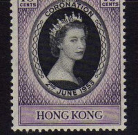 Hong-Kong- 1953 - Couronnement Elizabeth II - Neufs*- MLH - Unused Stamps