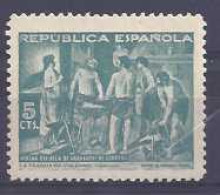 Spain 1938 Beneficencia Ed 29 (* Ng) Sin Goma - Beneficiencia (Sellos De)