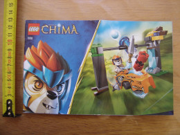 Livret Notice Catalogue Pour Le Jeu LEGO CHIMA 70102 - Catalogues