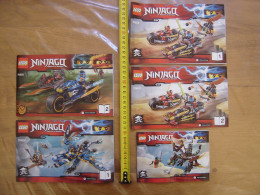 Livret Notice Catalogue Pour Le Jeu LEGO NINJAGO 70599 70600 X2 70602 70622 - Kataloge