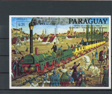 Paraguay Block 436 Postfrisch Eisenbahn #IY826 - Paraguay