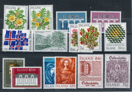 Island Jahrgang 1984 616-627, 616 Fehlt Postfrisch #JJ678 - Other & Unclassified