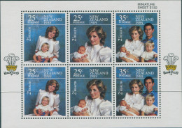 New Zealand 1985 SG1375 Health Royalty MS MNH - Other & Unclassified