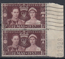 12 MAY 1937 GREAT BRITAIN BORD DE FEUILLE - Other & Unclassified