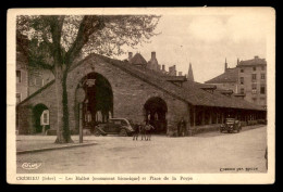 38 - CREMIEU - LES HALLES ET PLACE DE LA POYPE - Crémieu