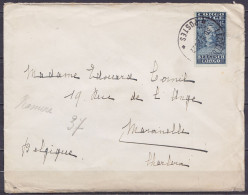 Congo Belge - Env. "Cabinet Du Procureur Génaral" Affr. N°143 Càd LEOPOLDVILLE /30.12.1928 Pour MARCINELLE (suprise Dans - Lettres & Documents