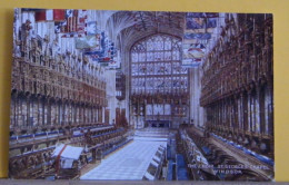 (WI2) WINDSOR CASTLE - THE CHOIR ST.GEORGE'S CHAPEL WINDORS - NON VIAGGIATA - Windsor Castle