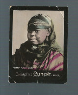 Y199 - CARTE CIGARETTE CLIMENT - FEMME SOUDANAISE - Climent