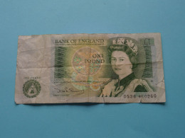 1 - One Pound £ ( DS36460260 ) >> ( See > Scans ) Circulated ! - 1 Pound