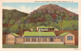 CPA OCEANIE / PITCAIRN'S NEW MODERN SCHOOL / PITCAIRN ISLAND - Autres & Non Classés