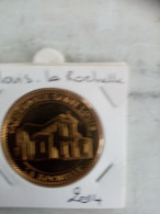 Médaille Touristique Monnaie De Paris 17 La Rochelle Cathédrale 2014 - 2014