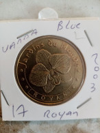Médaille Touristique Monnaie De Paris 17 Royan Vanda Blue 2003 - 2003