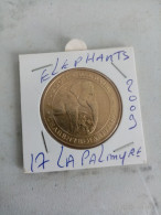 Médaille Touristique Monnaie De Paris 17 La Palmyre éléphants 2009 - 2009