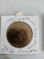 Médaille Touristique Monnaie De Paris 17 La Palmyre Girafe 2003 - 2003