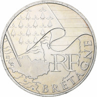 France, 10 Euro, Bretagne, 2010, MDP, Argent, SPL - Francia