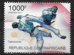 CENTRAFRIQUE  N° 2083  * *  Jo 2012  Taekwondo - Unclassified