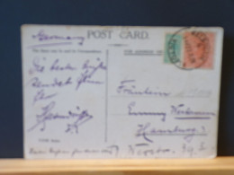 107/181B  CP VICTORIA    POUR HAMBOURG 1908 - Postal Stationery