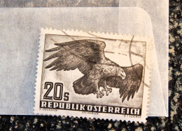 Autriche Austria - Airmail 1952 - Eagle 20S Used - Used Stamps