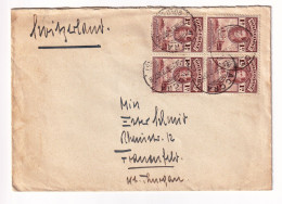 Lettre Accra 1939 Gold Coast Ghana Frankfurt Deutschland Stamp King George VI - Gold Coast (...-1957)