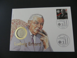 Deutschland Germany 2 Mark 1994 G - Numis Letter Ludwig Erhard 1997 - 2 Mark