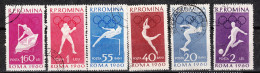 ROUMANIE : 1720-5  (0) -  Olympic Games Rome 1960 - Used Stamps