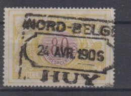 BELGIË - OBP - 1902/14 - TR 39 (NORD-BELGE - HUY) - Gest/Obl/Us - Nord Belge