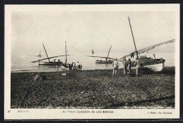 Postal Malaga, El Palo-Llegada De Las Barcas  - Málaga