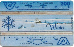 Austria: Telekom - 1993 310E Jahreszeiten, Winter - Autriche