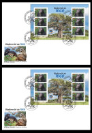 TOGO 2024 FDC MS 6V IMPERF - REGULAR & OVERPRINT - CHIMPANZEE MONKEY MONKEYS APES - BIODIVERSITY BIODIVERSITE - Chimpanzees